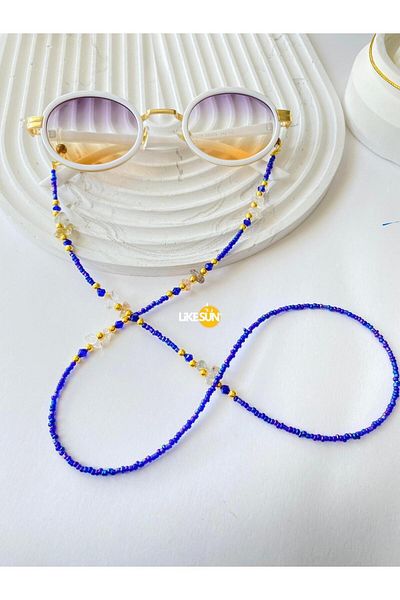 LiKESUN Elegant Design Women's Eyeglasses Strap Eyewear Lanyard Accessory(Double Wrap Necklace)