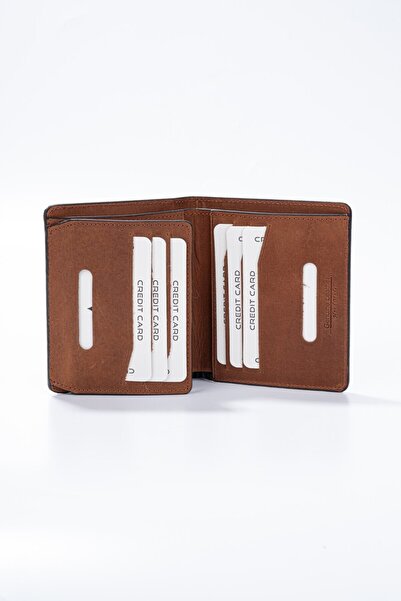 Getto Deri Genuine Leather Route Wallet