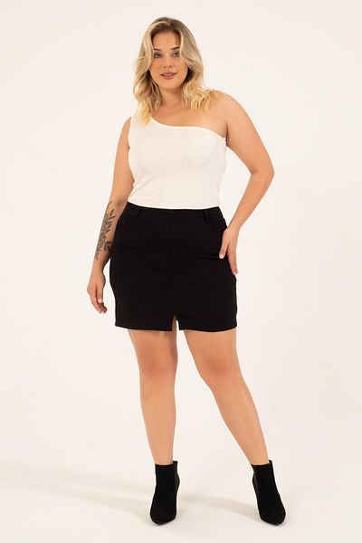 MYLİNE Slit Pocket Detailed Skirt