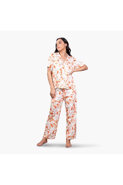 Aadaraya Floral Print Pyjama Set