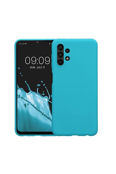 KWmobile Carcasă pentru Samsung Galaxy A13 4g, silicon, albastră, 57805.205