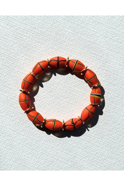 L´Atelier des Perles Baguette Handmade Glass Beaded Bracelet