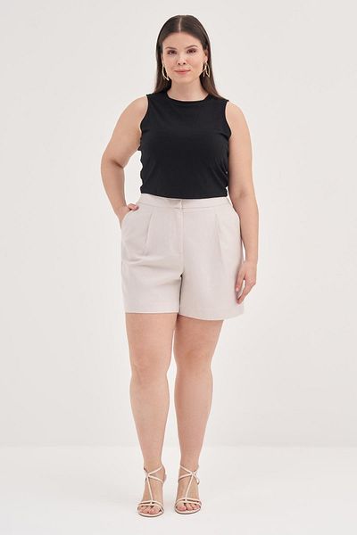 MYLİNE Linen Shorts