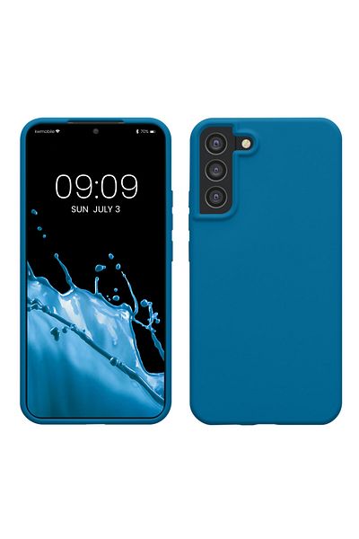KWmobile Carcasă pentru Samsung Galaxy S22 Plus, silicon, albastră, 56761.228