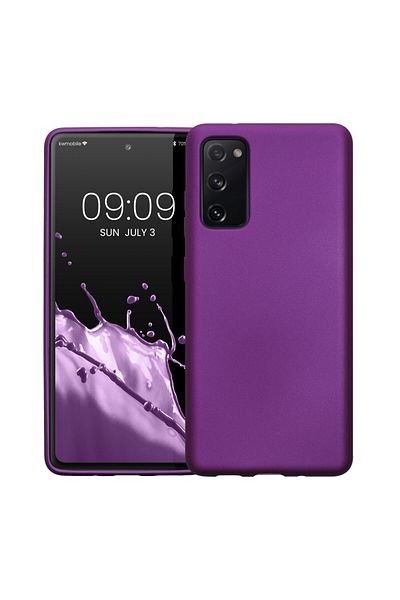 KWmobile Husa pentru Samsung Galaxy S20 FE, silicon, violet, 53930.240