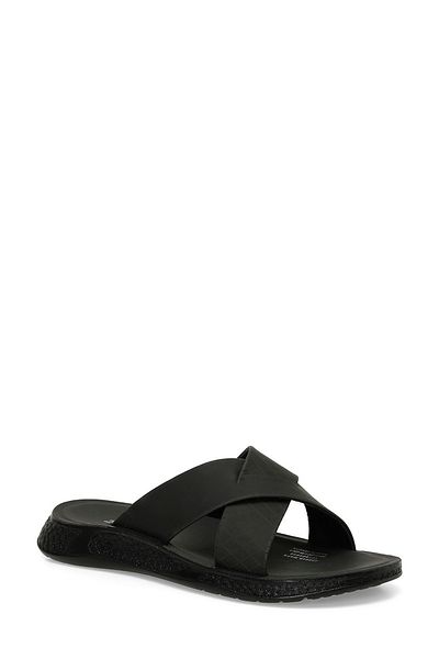 Polaris 408040.M5Fx Black Men's Slippers