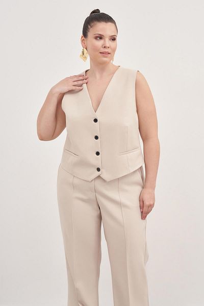 MYLİNE Lined Classic Vest