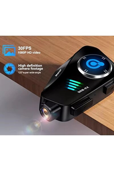 Vothoon Q28 2X 2 Eşleşmeli Motosiklet Kask Bluetooth Kulaklık 1080p Kamera Su Geçirmez Intercom