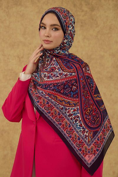İpekhan İpekhan Soft Shawl Powder Purple 3051-14