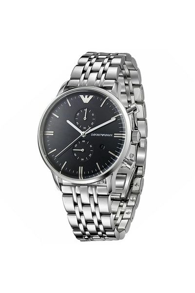 Emporio AR1617 High Polish Finish Stylish Chronograph Watch