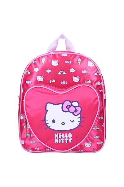 Hello Kitty Children's backpack, 30x25x11 cm, with two compartments, multicolor, Follow The Rainbow, Hello Kitty