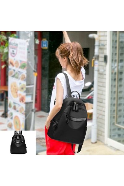 OEM Rucsac de dama, Freeland B609, Stofa Oxford Impermeabil, Negru