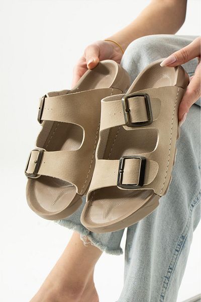Moda Frato Unisex Ορθοπεδικές Παντόφλες - Καθημερινή Χρήση για Ραμμένες Παντόφλες