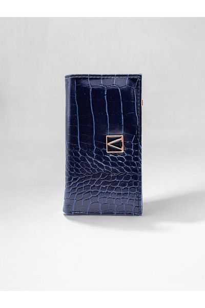 UCCELLO Crocodile Pattern Look Women's Wallet