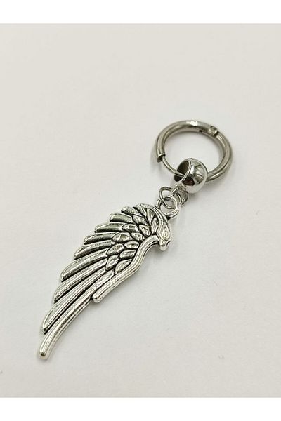 Sanalbolluk Eagle Model Steel Earrings