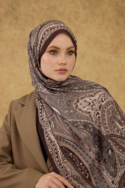 İpekhan Esinas -2025 New - Summer Collection Soft Shawl -3053