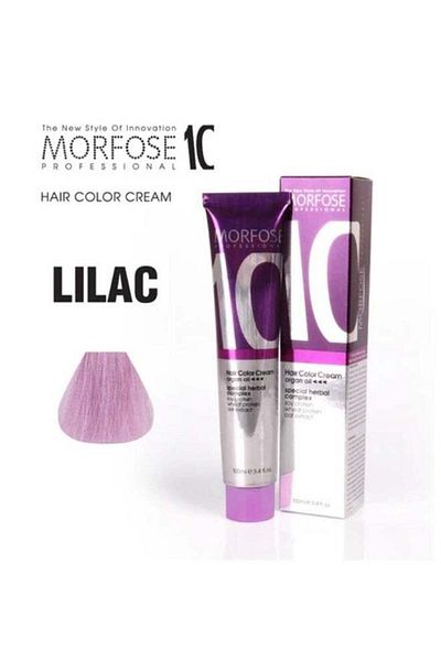 Morfose Morfose 10 Hair Color Cream with Argan Oil - Enchanting Lilac, 100ml