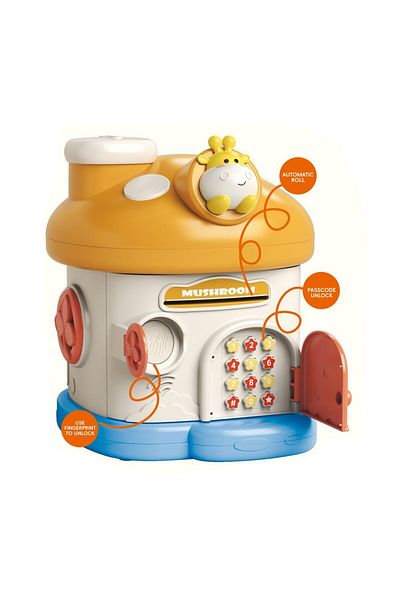 STEM Mushroom House Piggy Bank