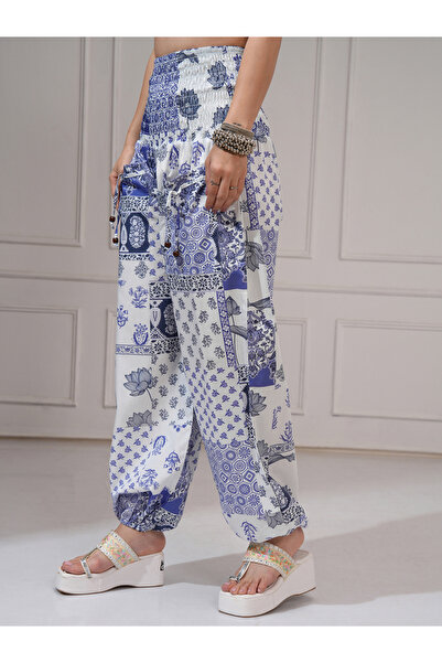 Vishudh By Styli Women Multicolor Ethnic Motifs Printed Pant