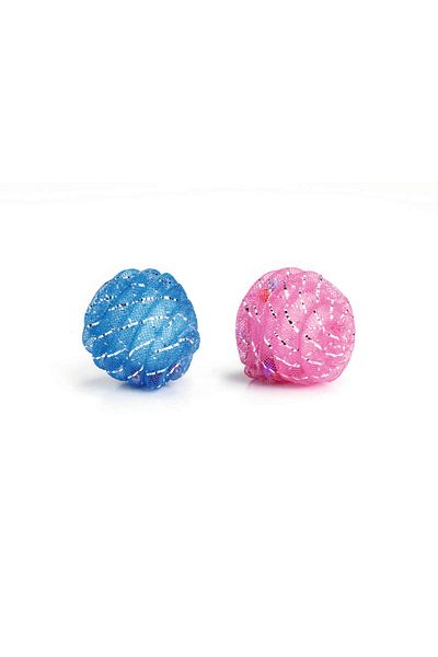 Beeztees Cat Toy, Ball, 2 Pieces, Various Colors, 5cm Hnzrn