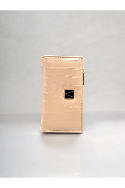 UCCELLO Crocodile Pattern Look Women's Wallet