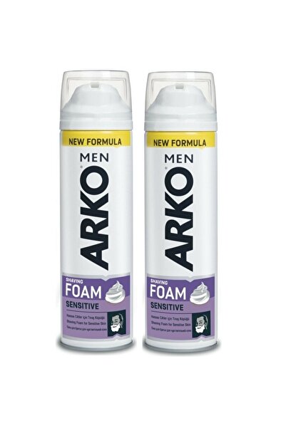 Arko Men TIRAŞ KÖPÜĞÜ SENSİTİVE 200ML 2 ADET