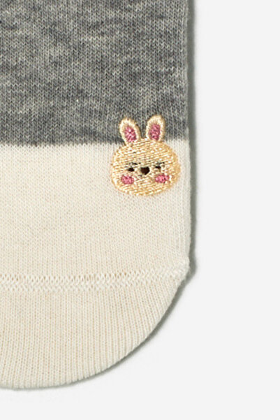 Katia&Bony Κοριτσίστικες κάλτσες μπαλαρίνας με μοτίβο κουνελιού