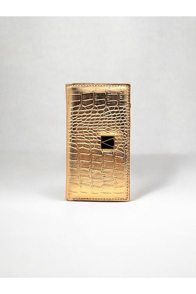 UCCELLO Crocodile Pattern Look Women's Wallet