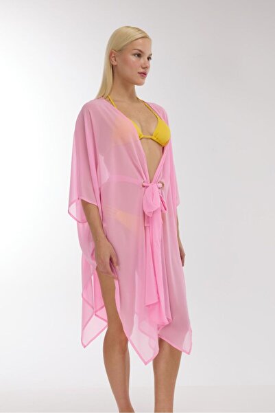 AYYILDIZ 5905 Pink Beach Dress
