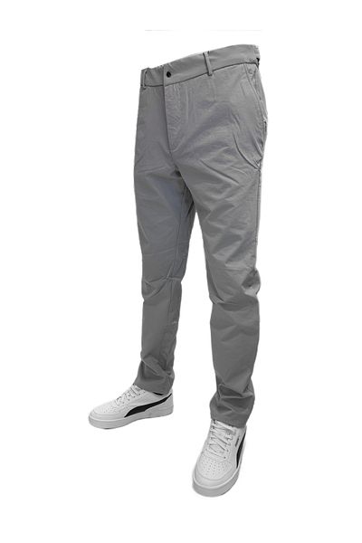 PIQUE Λεπτή πέτρα Pantalon BLADE με ρυθμιζόμενη ζώνη από καουτσούκ