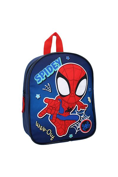 SPIDERMAN Children's backpack, 29x22x9 cm, one compartment, multicolor, reinforced straps, Spidey Web-Out Spiderman