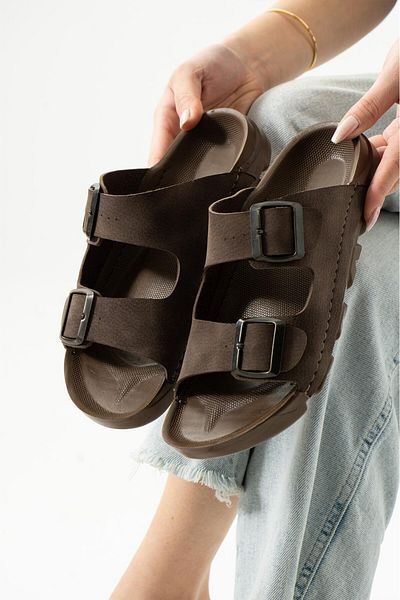 Moda Frato Unisex Ορθοπεδικές Παντόφλες - Καθημερινή Χρήση για Ραμμένες Παντόφλες