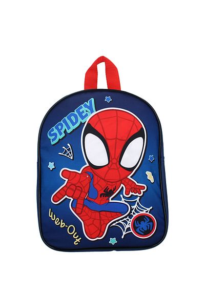 SPIDERMAN Children's backpack, 29x22x9 cm, one compartment, multicolor, reinforced straps, Spidey Web-Out Spiderman