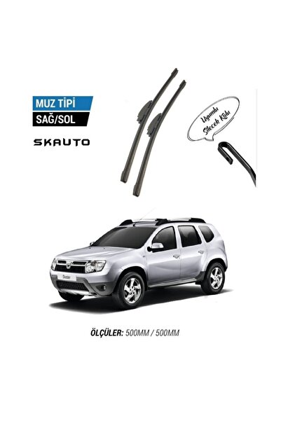 SKAUTO Dacia Duster Ön Cam Muz Silecek Takımı (2010-2014)