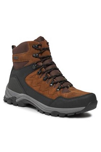 Whistler Men's gray hiking boots WHISTLER-W204389 DETION OUTDOOR LEATHER BOOT WP 1137 PINE BARK