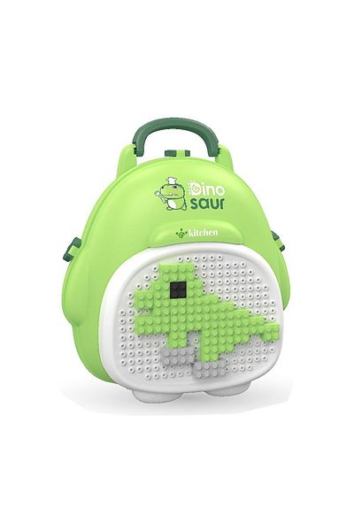 STEM Dinosaur-Themed Family Backpack - 36 Pcs - 3 in 1
