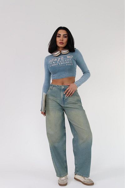 Zeo Basic Skater Fit Tint Wash Jean