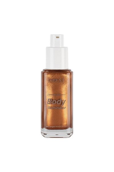 QIBEST Iluminátor Lichid Fata si Corp, Qibest, Body Shimmer Glow, 03, 40 ml