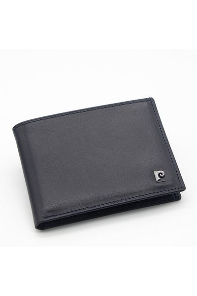 Pierre Cardin Navy Blue Analine, Leather Credit Card Holder (075O15)