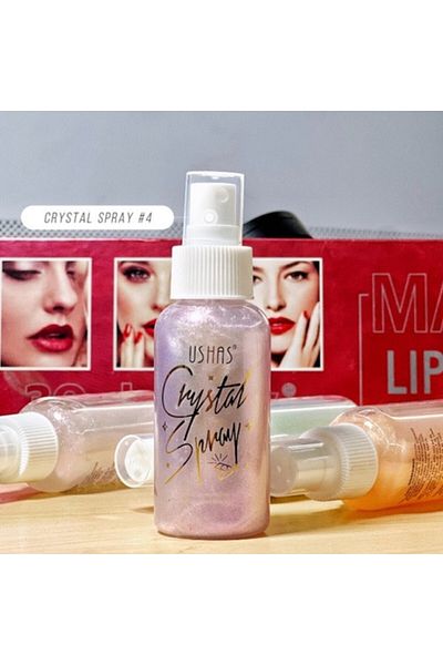 Ushas Sprejový iluminátor de corp, Ushas, ​​Crystal, 04, 80 ml
