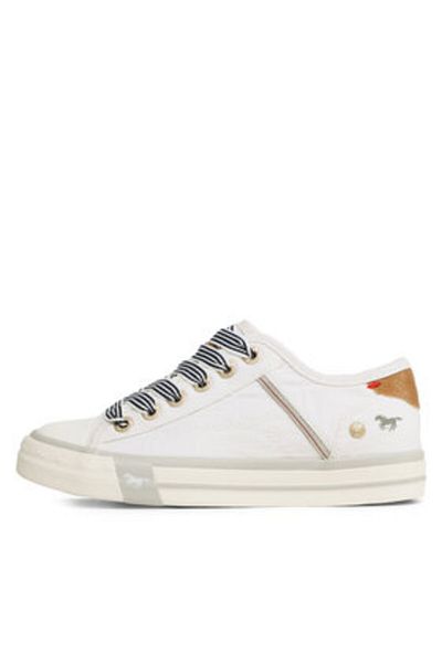 Mustang unisex children's sneakers 5024318-1 white