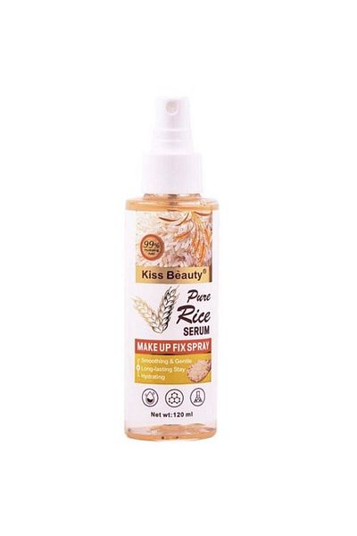 Kiss Beauty Sprej Fixare Machiaj, Cu Orez, Kiss Beauty, Pure Rice Serum, 120 ml
