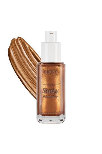 QIBEST Iluminátor Lichid Fata si Corp, Qibest, Body Shimmer Glow, 03, 40 ml