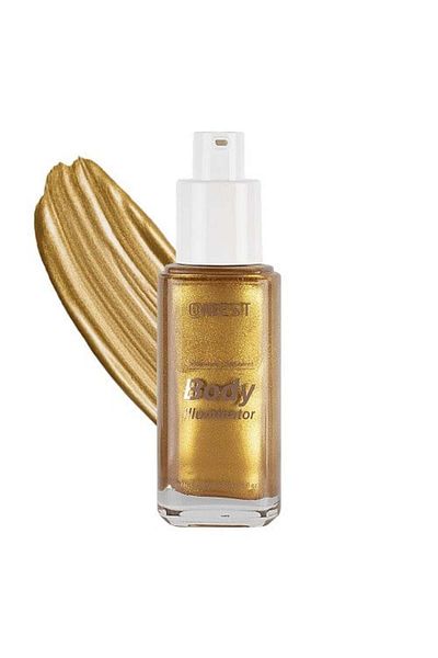 QIBEST Iluminátor Lichid Fata si Corp, Qibest, Body Shimmer Glow, 05, 40 ml