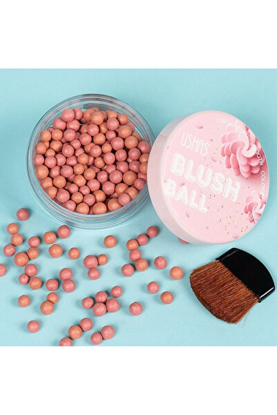 Ushas Fard de obraz tip perle, Ushas, Blush Ball, 01, 20 g