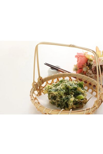 yuandong Bamboo Tempura Pan 24 cm Far East Style