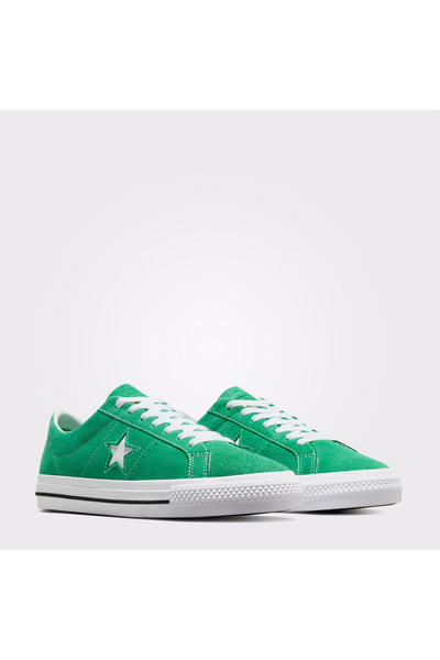 Converse One Star Pro Unisex Yeşil Süet Sneaker