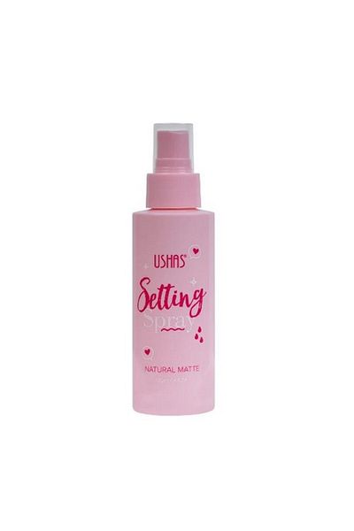 Ushas Sprej fixare machiaj, Ushas, ​​Natural Matte, 120 ml
