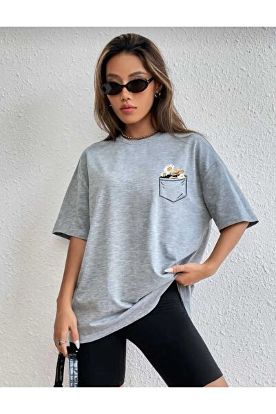 blackbonds Baskılı Unisex Oversize T-Shirt