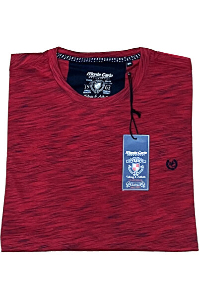 montecarlo Large Size Flared Lycra Combed Cotton T-Shirt